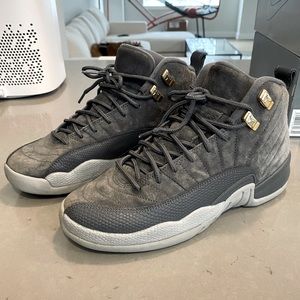 Air Jordan 12 Retro Dark Grey 2017 Size 6.5Y (7.5 woman)